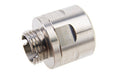 COWCOW Technology A01 Stainless Steel Silencer Adapter (11mm CW to 14mm CCW, Silver)