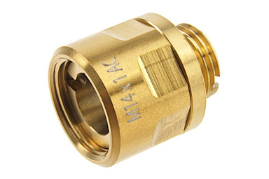 COWCOW Technology A01 Stainless Steel Silencer Adapter (11mm CW to 14mm CCW, Gold)