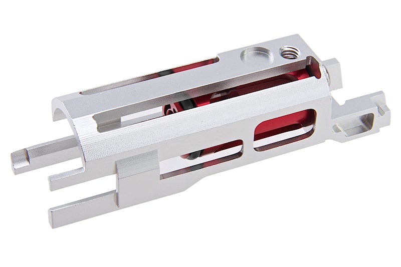 COWCOW Technology B02 CNC 7075 Aluminum Dynamic Blowback Housing for Tokyo Marui Hi-Capa 5.1 GBB (Silver)