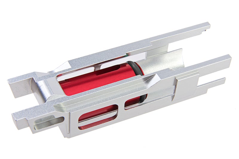 COWCOW Technology B02 CNC 7075 Aluminum Dynamic Blowback Housing for Tokyo Marui Hi-Capa 5.1 GBB (Silver)