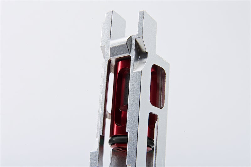 COWCOW Technology B02 CNC 7075 Aluminum Dynamic Blowback Housing for Tokyo Marui Hi-Capa 5.1 GBB (Silver)