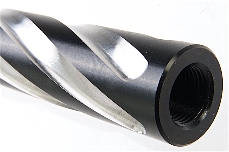 COWCOW Technology Tornado Stainless Steel Threaded Outer Barrel for Tokyo Marui Hi-Capa 5.1 GBB Series (.40 marking)