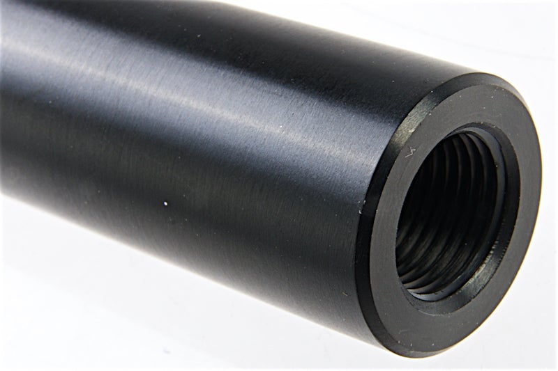 COWCOW Technology Stainless Steel Threaded Outer Barrel for Tokyo Marui Hi-Capa 4.3 GBB Series (.45 marking)