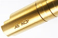 COWCOW Technology Stainless Steel Threaded Outer Barrel for Tokyo Marui Hi-Capa 4.3 GBB Series (.45 marking) (Gold)