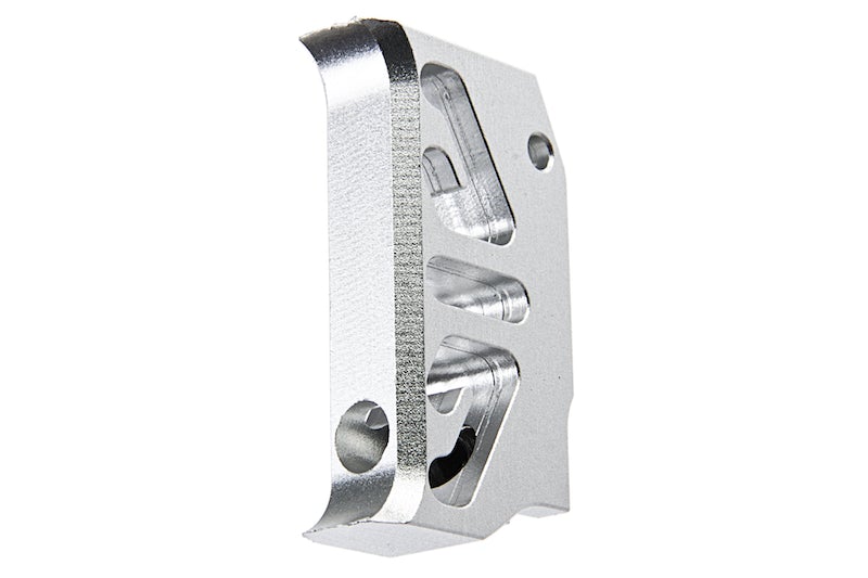 COWCOW Technology Aluminum CNC Trigger T2 for Tokyo Marui Hi-Capa & 1911 GBB (Silver)