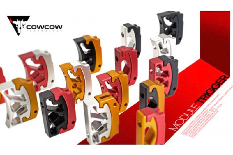COWCOW Technology Module Trigger Shoe C for Marui Hi-Capa & 1911 GBB (Silver)