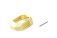 COWCOW Technology Aluminum CNC Match Grade T01 Magwell for Marui Hi-Capa Series GBB Pistol (Gold)
