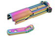 C&C Tac Aluminum Infinity Lightweight Blowback Unit For Action Army AAP01 GBB Pistol (Rainbow)