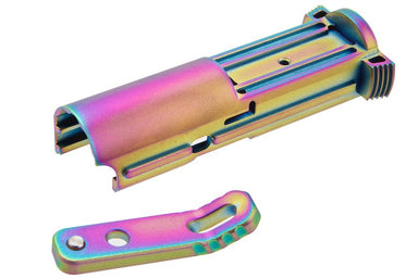 C&C Tac Aluminum Infinity Lightweight Blowback Unit For Action Army AAP01 GBB Pistol (Rainbow)