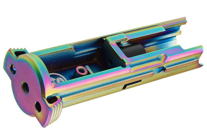 C&C Tac Aluminum Infinity Lightweight Blowback Unit For Action Army AAP01 GBB Pistol (Rainbow)