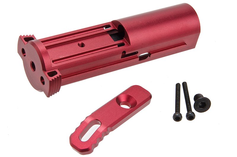 C&C Tac Aluminum Infinity Lightweight Blowback Unit For Action Army AAP01 GBB Pistol (Red)