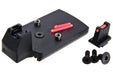 C&C Tac Tri Style RMR Ready Sight Set Adapter Plate Mount For Marui Hi Capa 5.1 GBB Airsoft