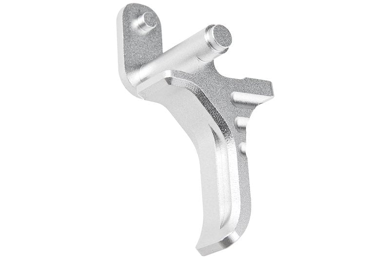 C&C Tac KD Style Dual Adjustable Pro Competition Trigger For SIG Sauer M17 / M18 GBB Airsoft Guns (Silver)