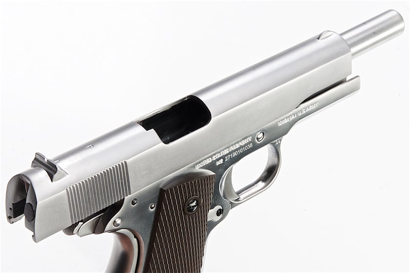 Cybergun (WE) Colt 1911 GBB Pistol (Silver)