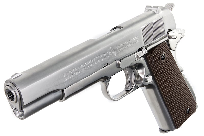 Cybergun (WE) Colt 1911 GBB Pistol (Silver)