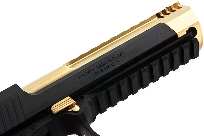 Cybergun (WE) Desert Eagle L6 .50AE GBB Airsoft Pistol (Black/Golden)