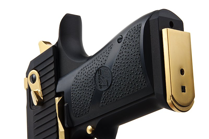 Cybergun (WE) Desert Eagle L6 .50AE GBB Airsoft Pistol (Black/Golden)
