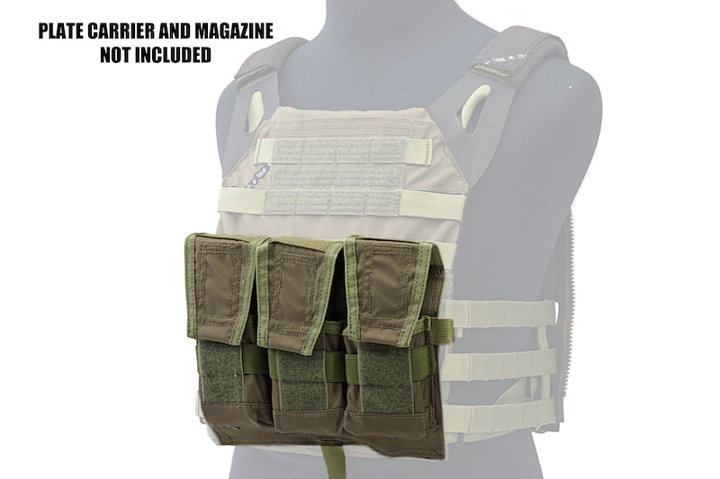 Crye Precision (By ZShot) AVS / JPC 7.62 Magazine Pouch (Ranger Green)