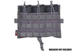 Crye Precision (By ZShot) AVS / JPC Molle Front Flap w/ Flat M4 Pouches (Grey)