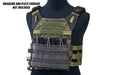 Crye Precision (By ZShot) AVS / JPC Molle Front Flap w/ Flat M4 Pouches (Grey)