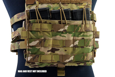 Crye Precision (By ZShot) AVS / JPC Molle Front Flap w/ Flat M4 Pouches (Multicam)