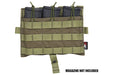 Crye Precision (By ZShot) AVS / JPC Molle Front Flap w/ Flat M4 Pouches (Ranger Green)