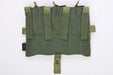 Crye Precision (By ZShot) AVS / JPC Molle Front Flap w/ Flat M4 Pouches (Ranger Green)