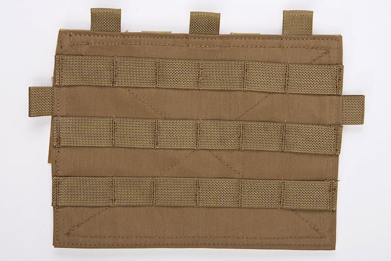 Crye Precision (By ZShot) Adaptive Vest System / Jumpable Plate Carrier Molle Front Flap (Coyote Brown)