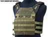 Crye Precision (By ZShot) Adaptive Vest System / Jumpable Plate Carrier Molle Front Flap (Ranger Green)