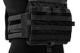 Crye Precision (By ZShot) Jumpable Plate Carrier JPC 2.0 w/ Flat M4 Molle Front Flap (L Size / Black)