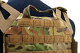 Crye Precision (By ZShot) Jumpable Plate Carrier JPC 2.0 w/ Flat M4 Molle Front Flap (Large/ Multicam)