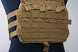 Crye Precision (By ZShot) Jumpable Plate Carrier JPC 2.0 w/ Flat M4 Molle Front Flap (M Size / Coyote Brown)