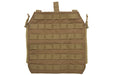 Crye Precision (By ZShot) AVS / JPC Zip-On Molle Back Panel (L Size / Coyote Brown)