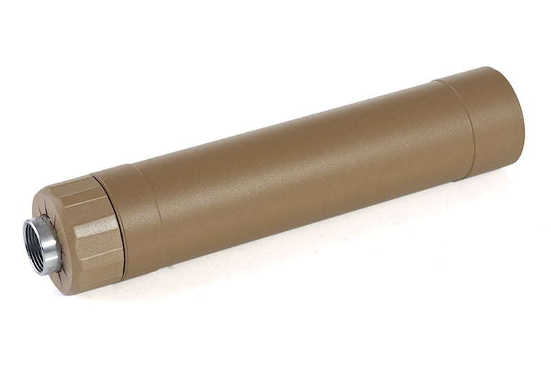 Crusader TR45S Silencer w/ 16mm (CW) & 14mm (CCW) Adapter (TAN)