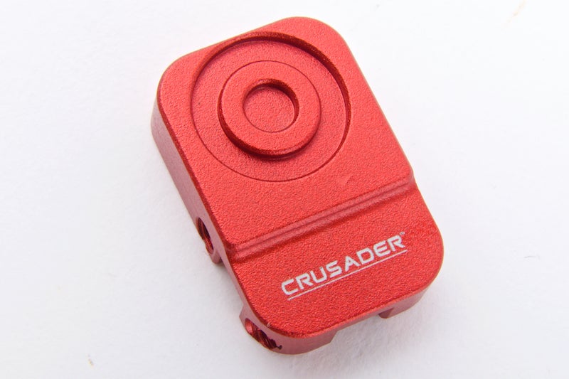 Crusader M4 Match Type Extended Bolt Catch Button for VFC M4 GBB (Red)