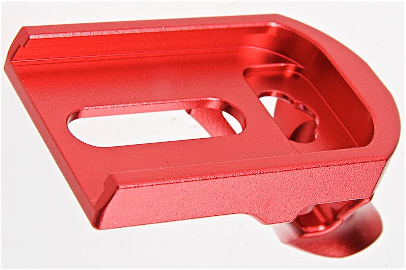 CTM TAC CNC Aluminum FUKU-2 Mag Base for Tokyo Marui GSeries GBB Airsoft Pistol (Red)