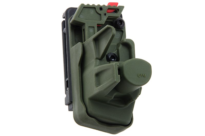 CTM Airsoft GA Holster for Hi-Capa Airsoft Series (OD, Right hand)