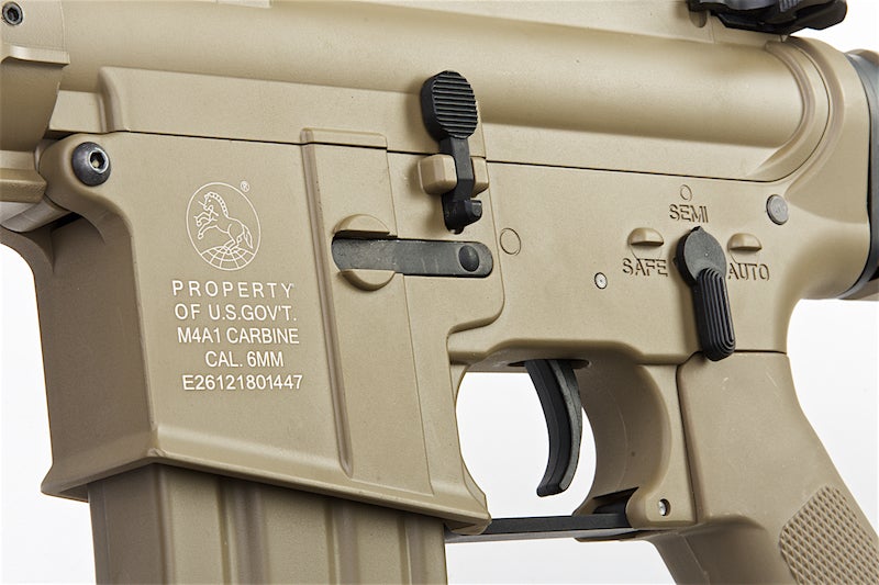 Cybergun Colt M4 Special Forces Mini AEG Rifle (Tan)