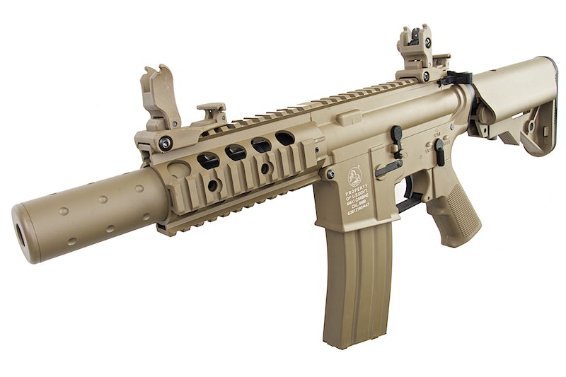 Cybergun Colt M4 Special Forces Mini AEG Rifle (Tan)