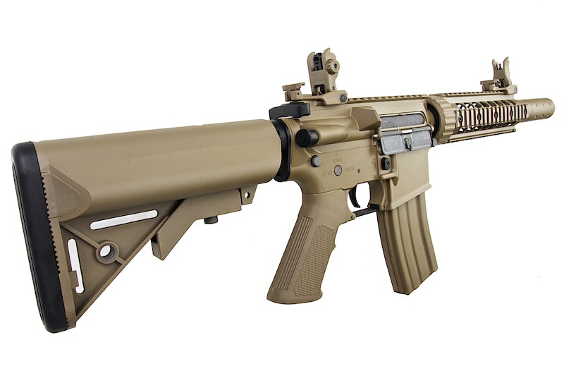 Cybergun Metal Colt M4 Silent OPS AEG Rifle (Tan)