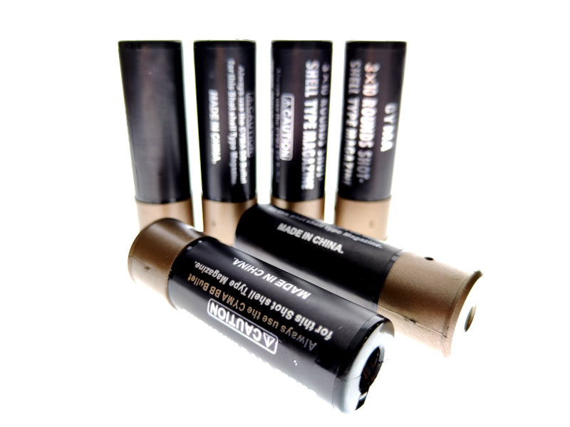 86 87 Shells CYMA M870 Shotgun Shell For Tokyo Marui M870 Gas Airsoft Shotgun (6 Pc ...