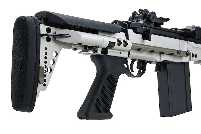 CYMA Metal M14 EBR AEG Enhanced Battle Airsoft Rifle (Silver)