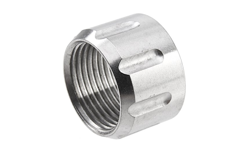 Thread Protector Types Dynamic Precision Thread Protector Type A M14 CCW (Silver) | eHobby Asia