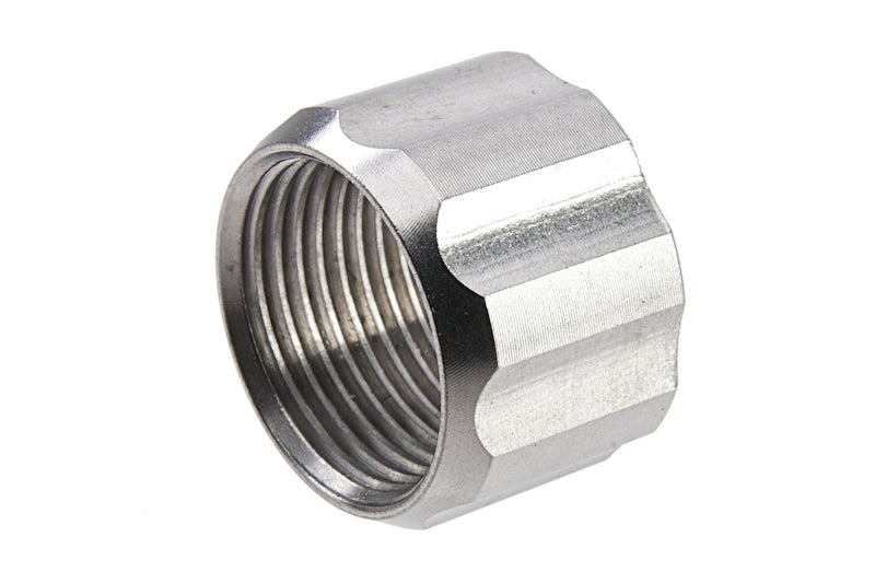 Dynamic Precision Thread Protector Type B M14 CCW (Silver)