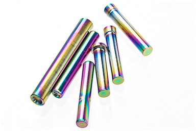 Dynamic Precision Stainless Steel Pin Set for TM G17/ G18C GBB (Rainbow)