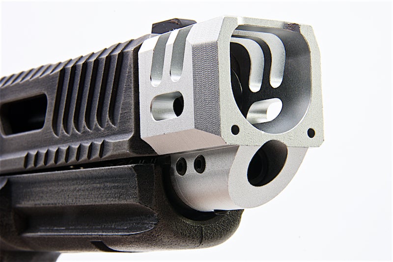 Dynamic Precision Slide Compensator Type A for Marui/ WE/ VFC, G17/ G18C (Silver)