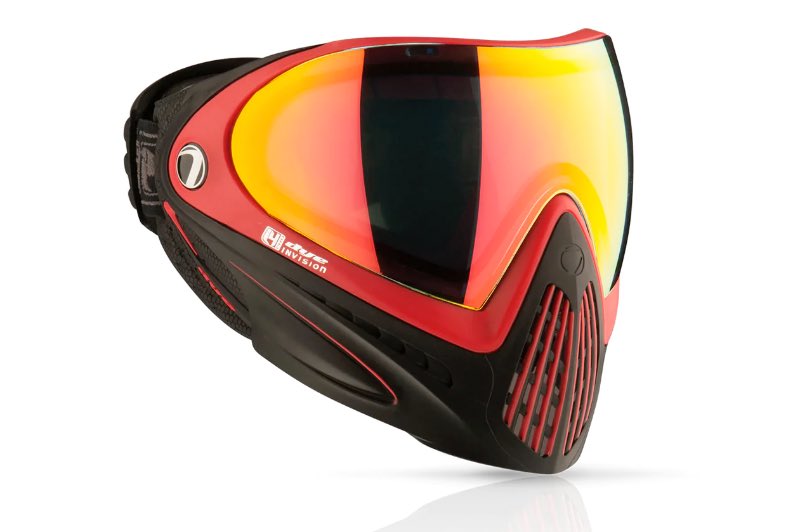 dye precision i4 thermal paintball goggle Dye Precision i4 Pro Goggle Airsoft Full Face Mask (BK/ Red)