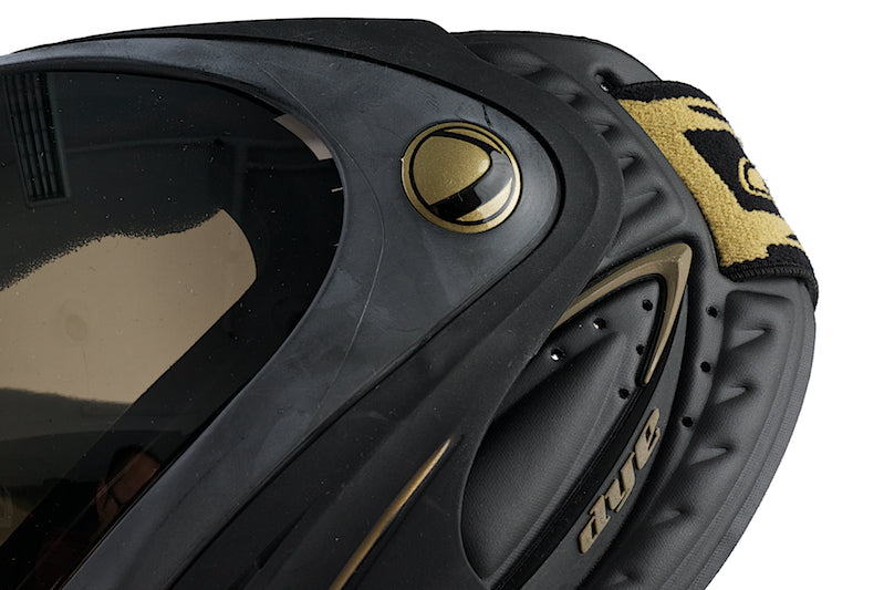 Dye Precision i4 Goggle Airsoft Full Face Mask (Black / Gold)