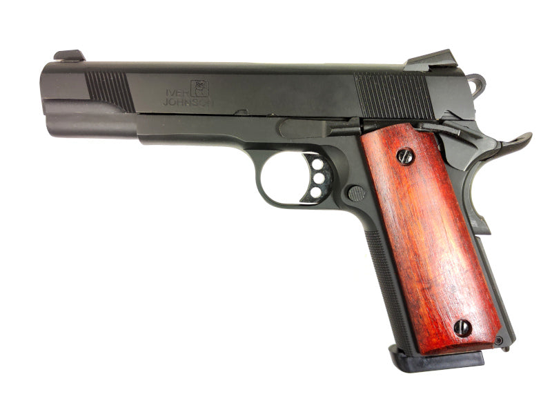 EA Metal Airsoft 1911 Gas Pistol (Wood Grip)