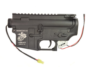 EA Marine Receiver With Gear Box Set For M4 Series AEG Rifle